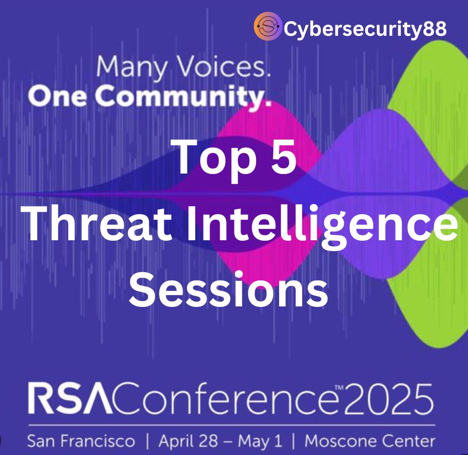 Top 5 Threat Intelligence Sessions at RSAC 2025 - Cybersecurity88