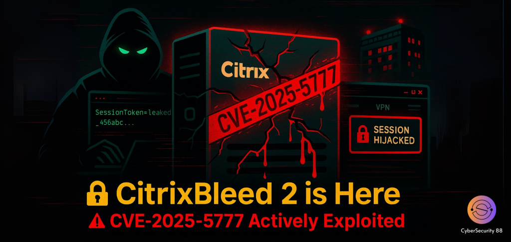 CISA Confirms Active Exploits Targeting Citrix NetScaler CVE-2025-5777 ...