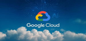 Google Cloud branding representing legitimate cloud services abused to send phishing emails