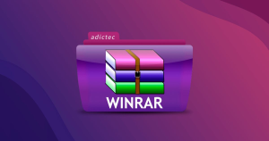 WinRAR archive software icon representing a critical vulnerability still being exploited despite an available patch