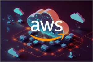 Illustration of AWS cloud infrastructure representing attackers gaining unauthorized administrator access to a cloud environment.