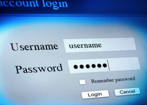 Fake login page used in Tycoon 2FA phishing attacks to steal usernames and passwords