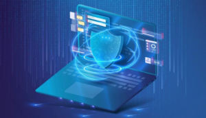 Laptop with digital shield illustrating security protection and patch for Ubuntu snapd and systemd vulnerability